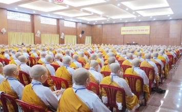 Tp. HCM: Bế giảng khóa bồi dưỡng trụ trì năm 2017
